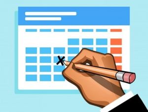 Cinquième conseil : assurez-vous de vous souvenir du jour du test